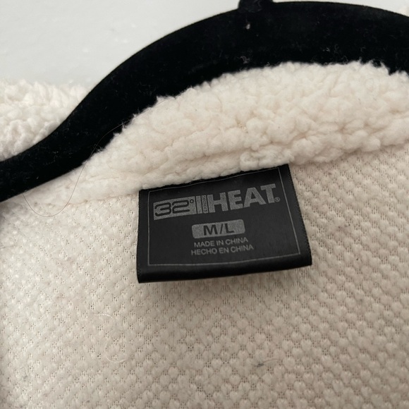 White teddy shacket - Picture 4 of 4